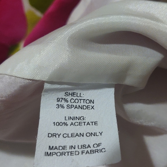 Fuchsia Floral print Dress - Picture 8 of 9